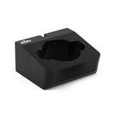 hochwertige Föhnhalterung in den Farben Silber, Grau, Schwarz