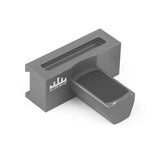 hochwertige Schmuckhalterung in den Farben Silber, Grau, Schwarz