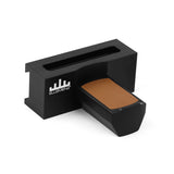 hochwertige Schmuckhalterung in den Farben Silber, Grau, Schwarz