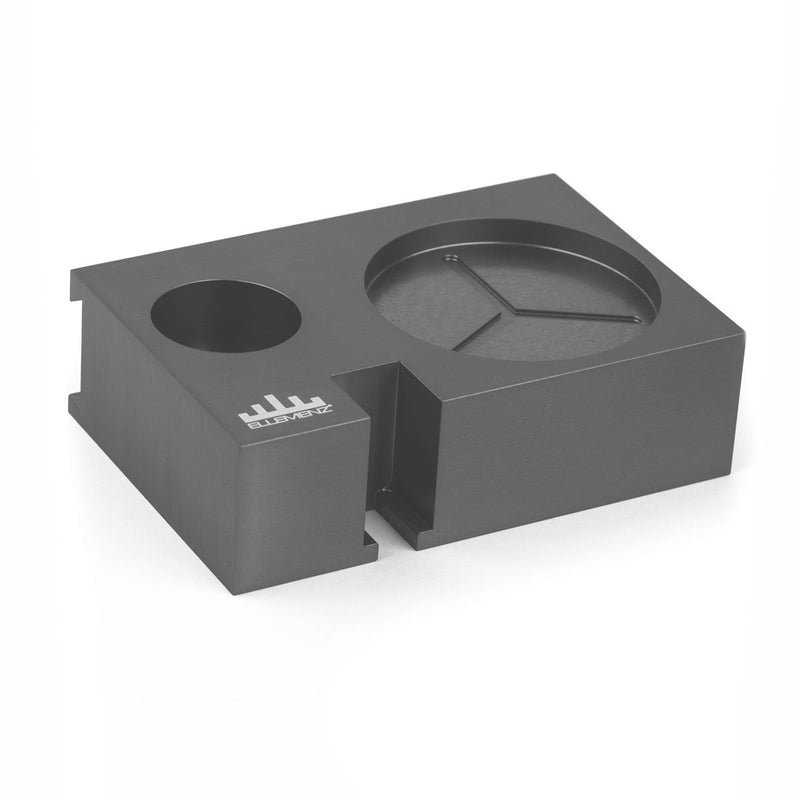 hochwertiger Zahnbürstenhalter in den Farben Silber, Grau, Schwarz