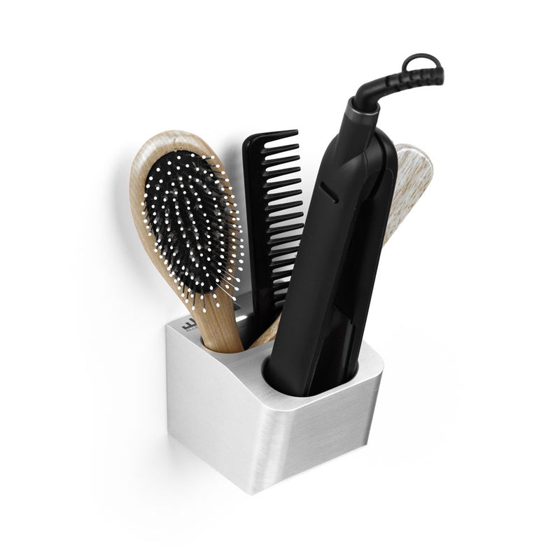 hochwertiger Glätteisenhalter in den Farben Silber, Grau, Schwarz